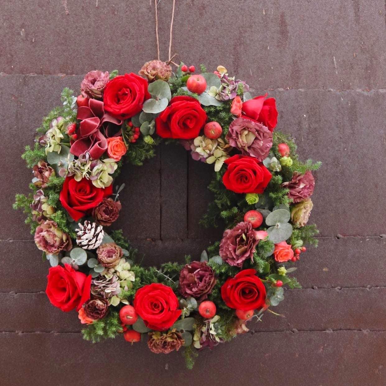 [課程]詩肯柚木-燭光聖誕花環製作