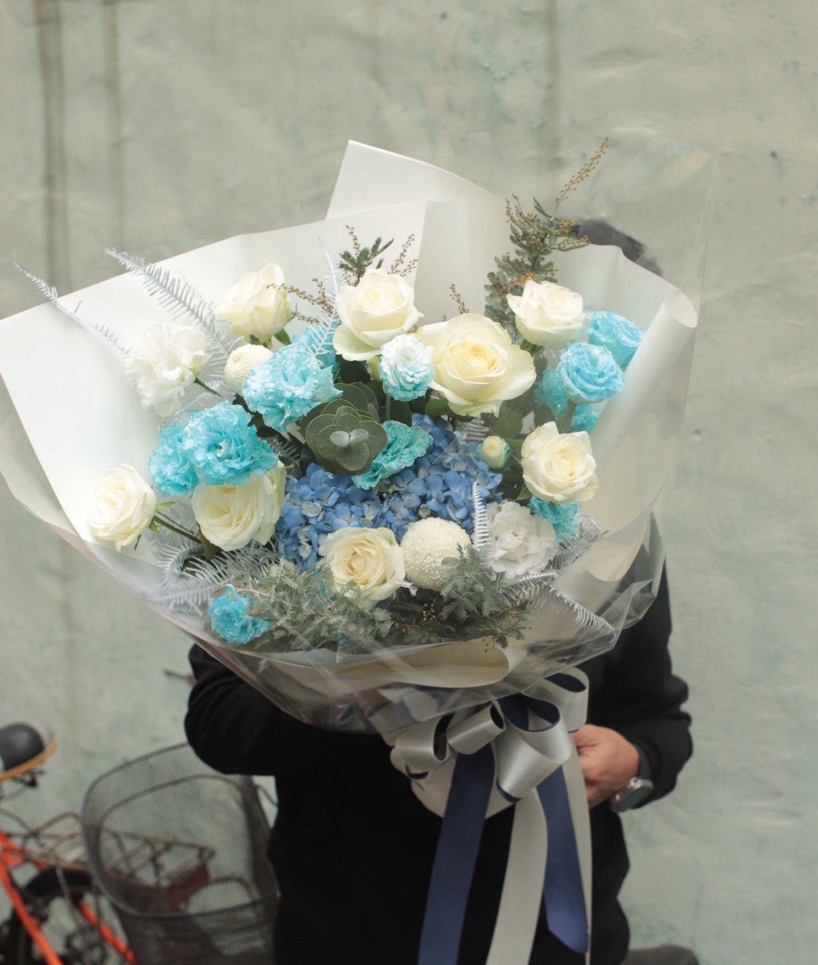 藍色系花束